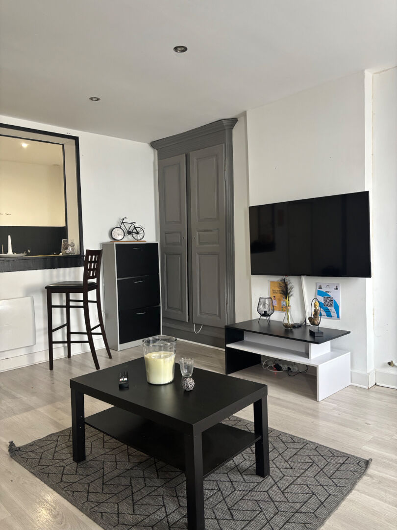 Appartement T2 meublé à louer en rez-de-chaussée à Louvroil