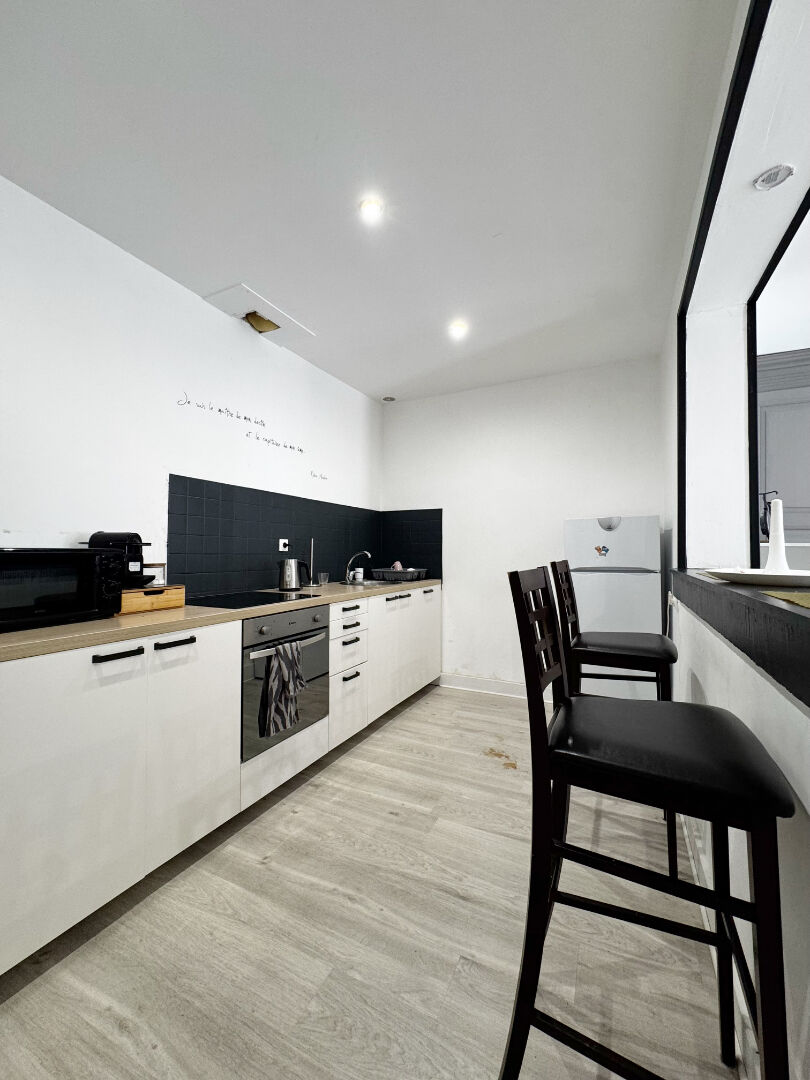 Appartement T2 meublé à louer en rez-de-chaussée à Louvroil