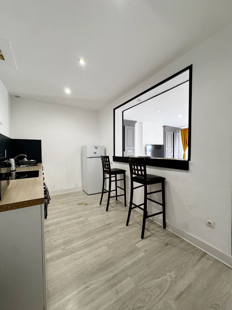 Appartement T2 meublé à louer en rez-de-chaussée à Louvroil