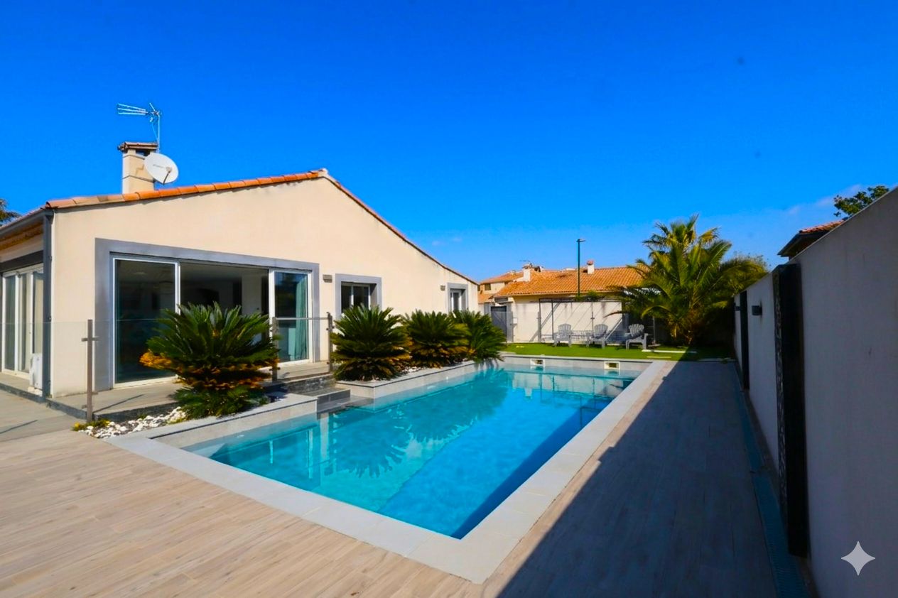 MAUGUIO proche intermarché  Villa 149 m² sur terrain de 478m² - Piscine