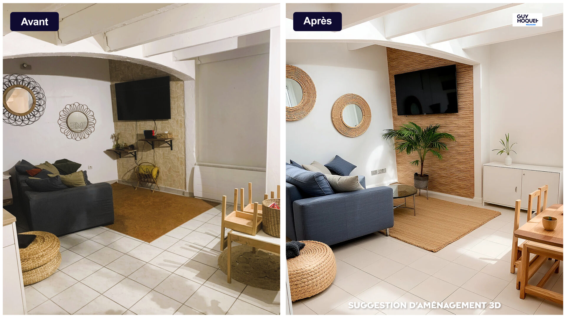 Maison de Village 3 pièce(s) 70 m2 Terrasse et parking Mauguio