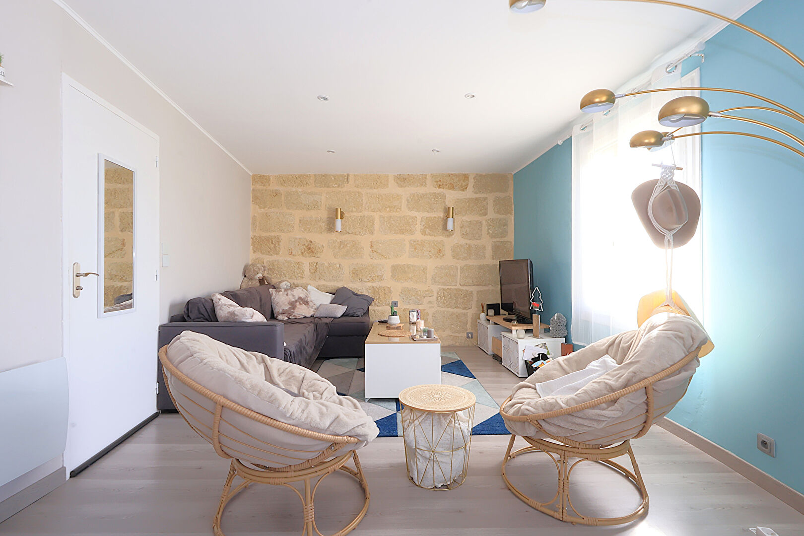 Maison de ville T3 de 90 m² très lumineuse avec terrasse