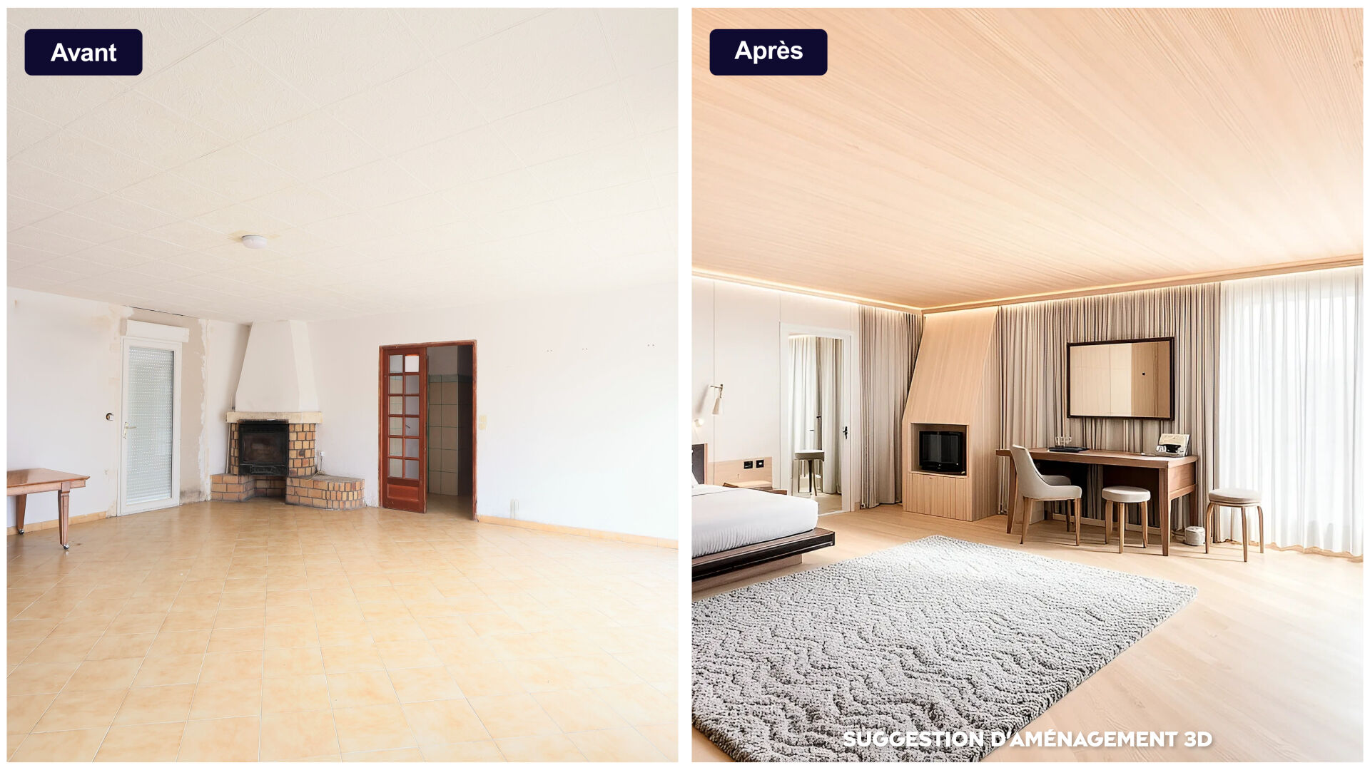 Villa T5 avec piscine de 224m² sur terrain de 995m²