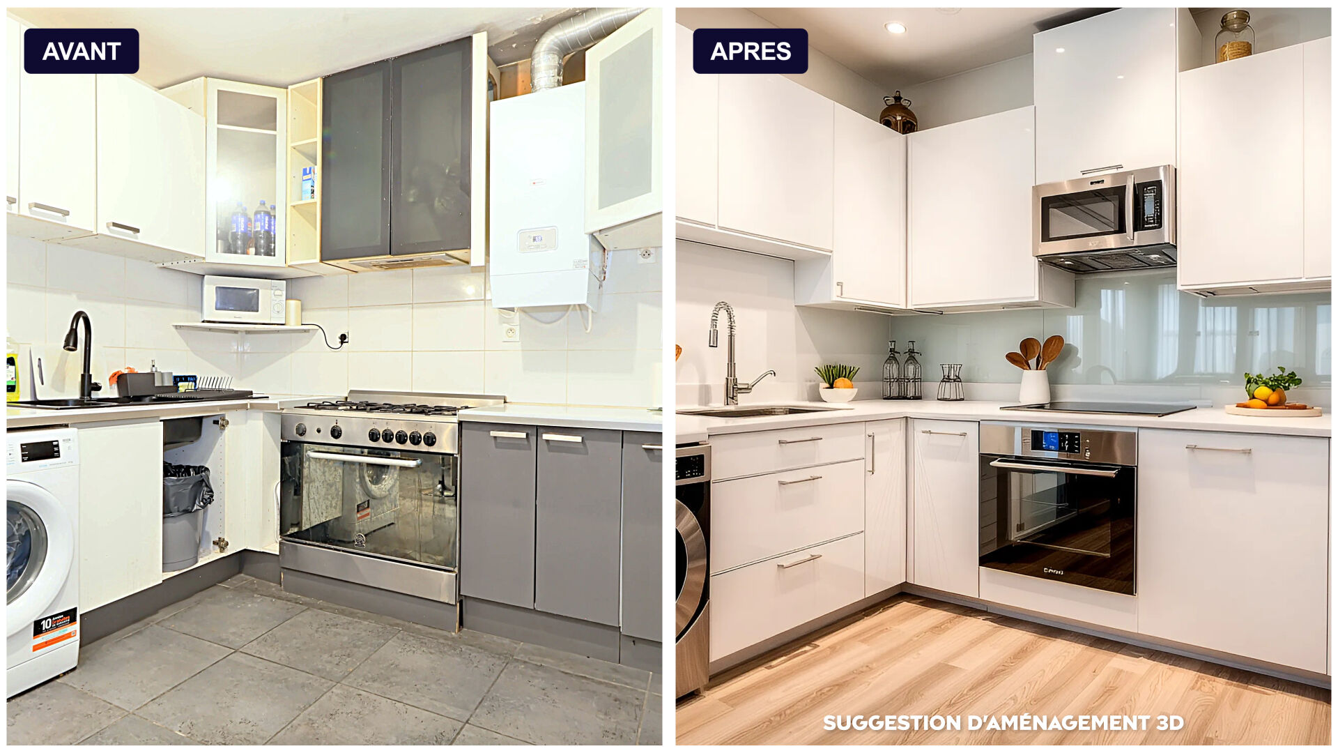 Lunel  - Grand appartement lumineux 5 pièces de 115 m² à 15 min de la mer