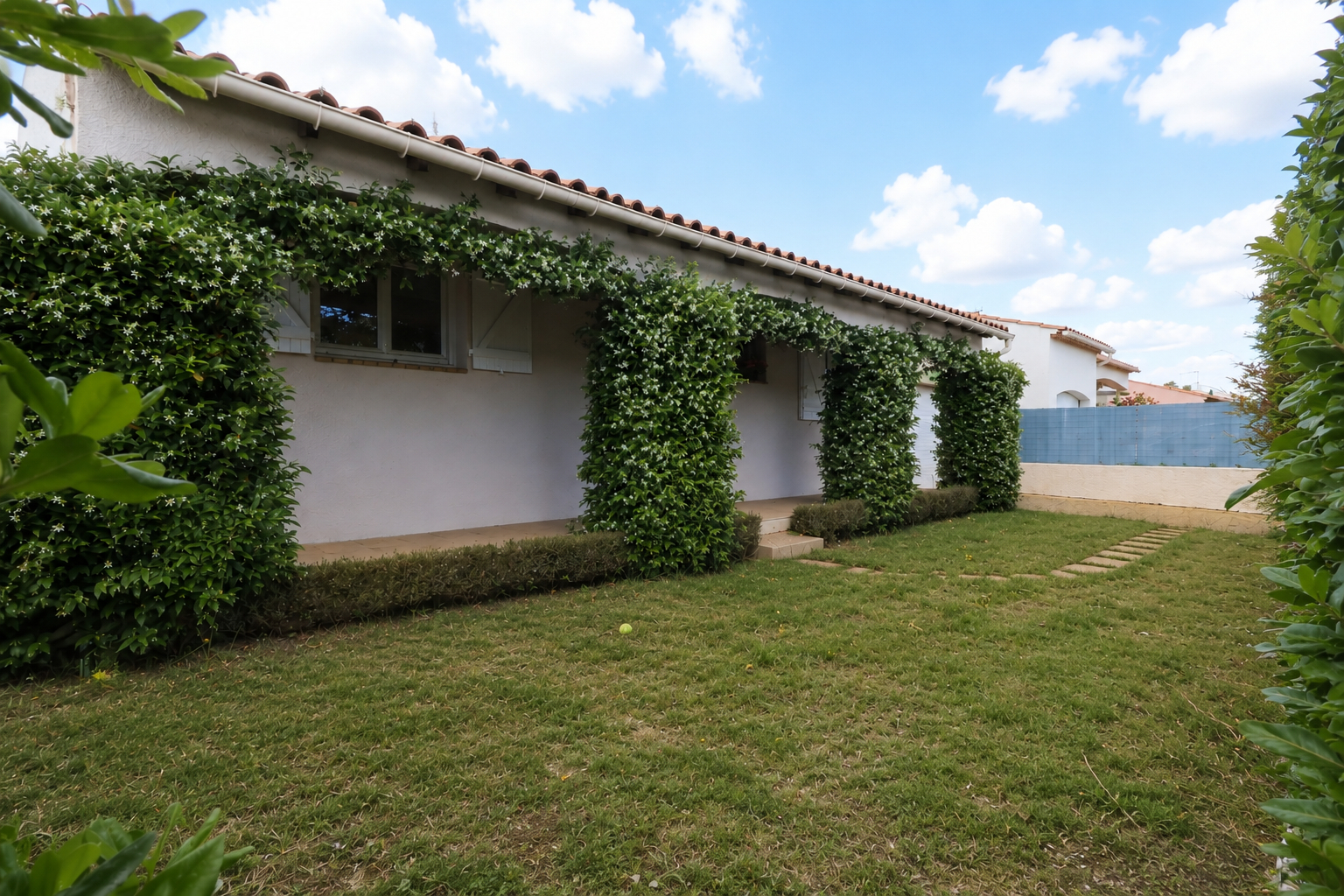 Maison F4  de plain pied à Mauguio avec jardin et garage