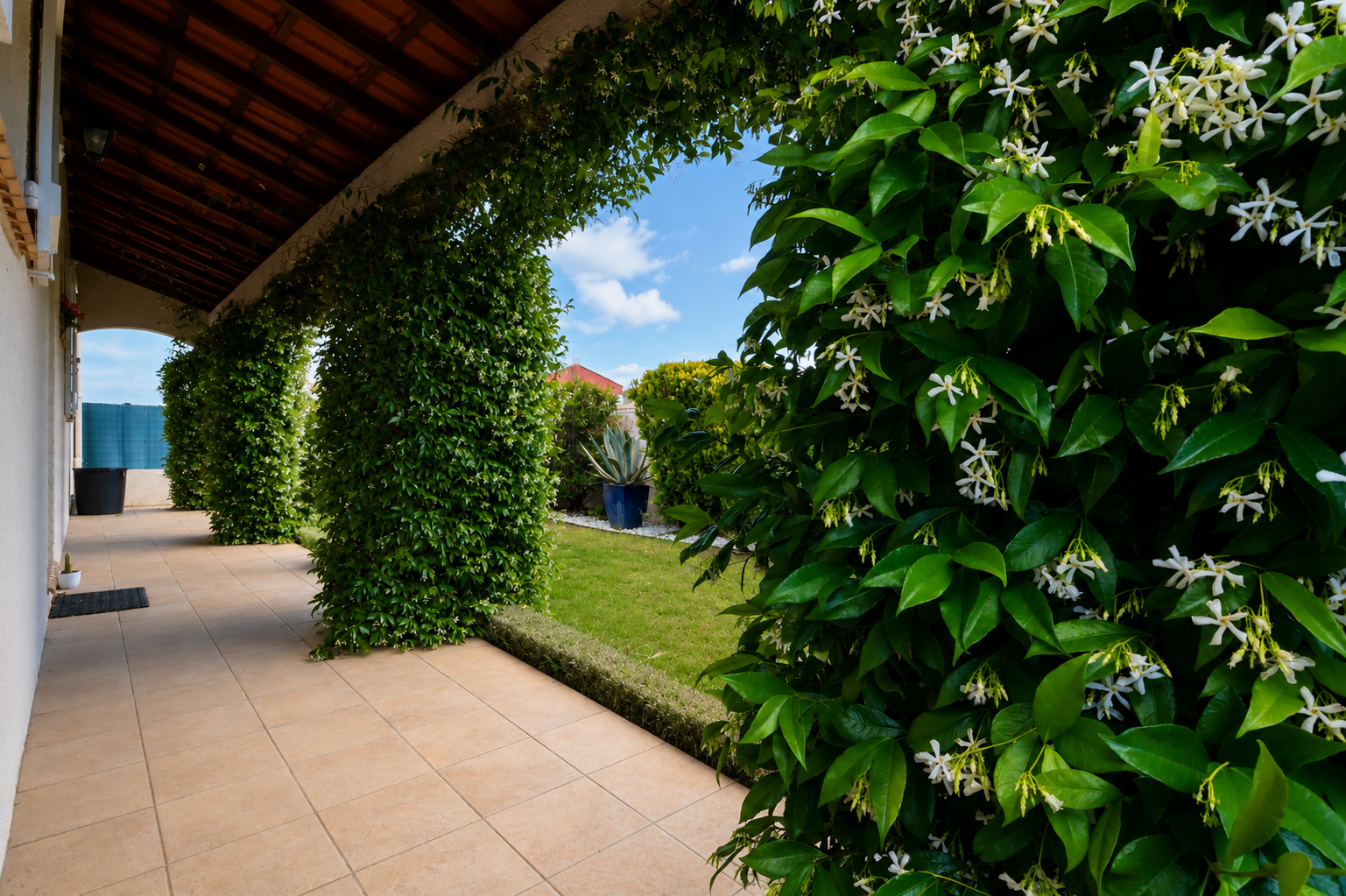 Maison F4  de plain pied à Mauguio avec jardin et garage