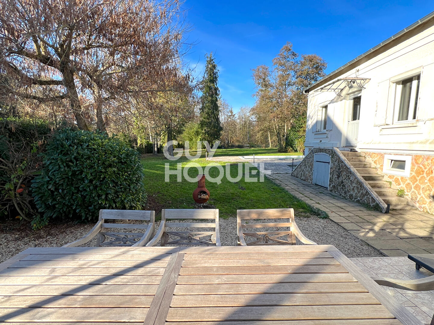 Propriété d'exception à Mennecy. Élégance, volumes et cadre naturel privilégié