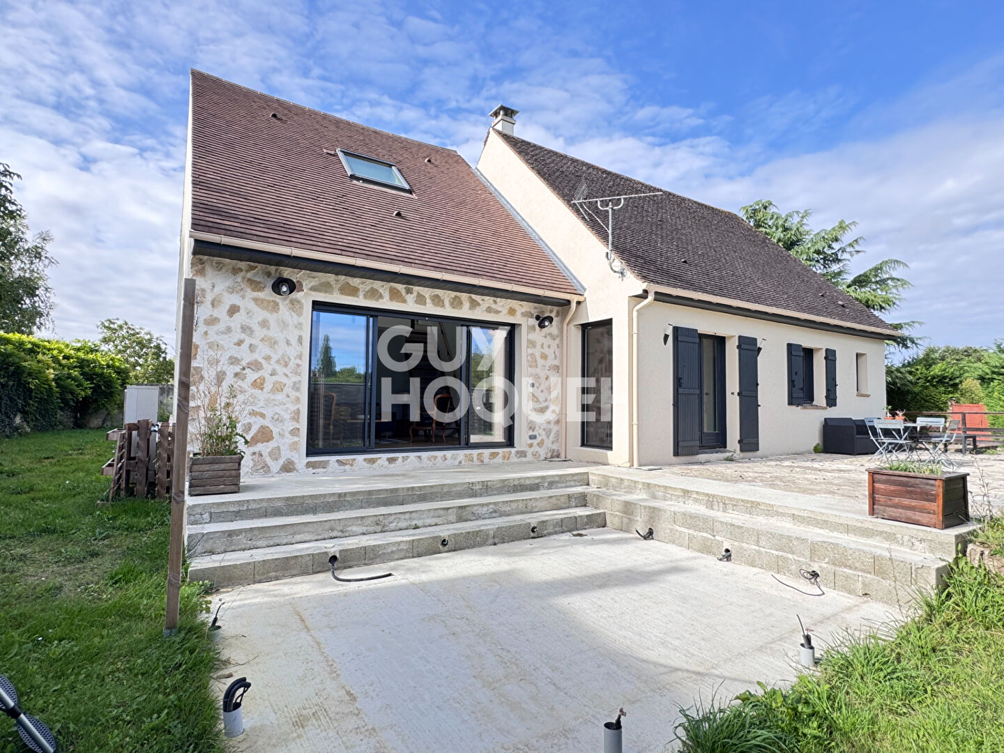 Maison sur sous/sol à Soisy sur Ecole
