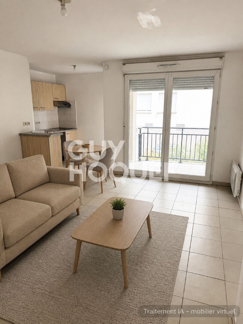 T2 de 43 m² avec balcon et parking, proche RER D Moulin Galant