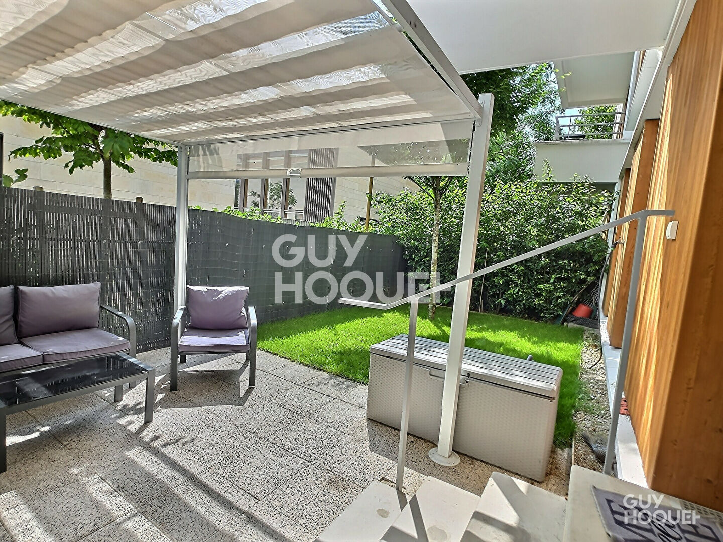À VENDRE BEAU 3 PIÈCES + GRAND JARDIN DE 38m² + PARKING SOUS-SOL