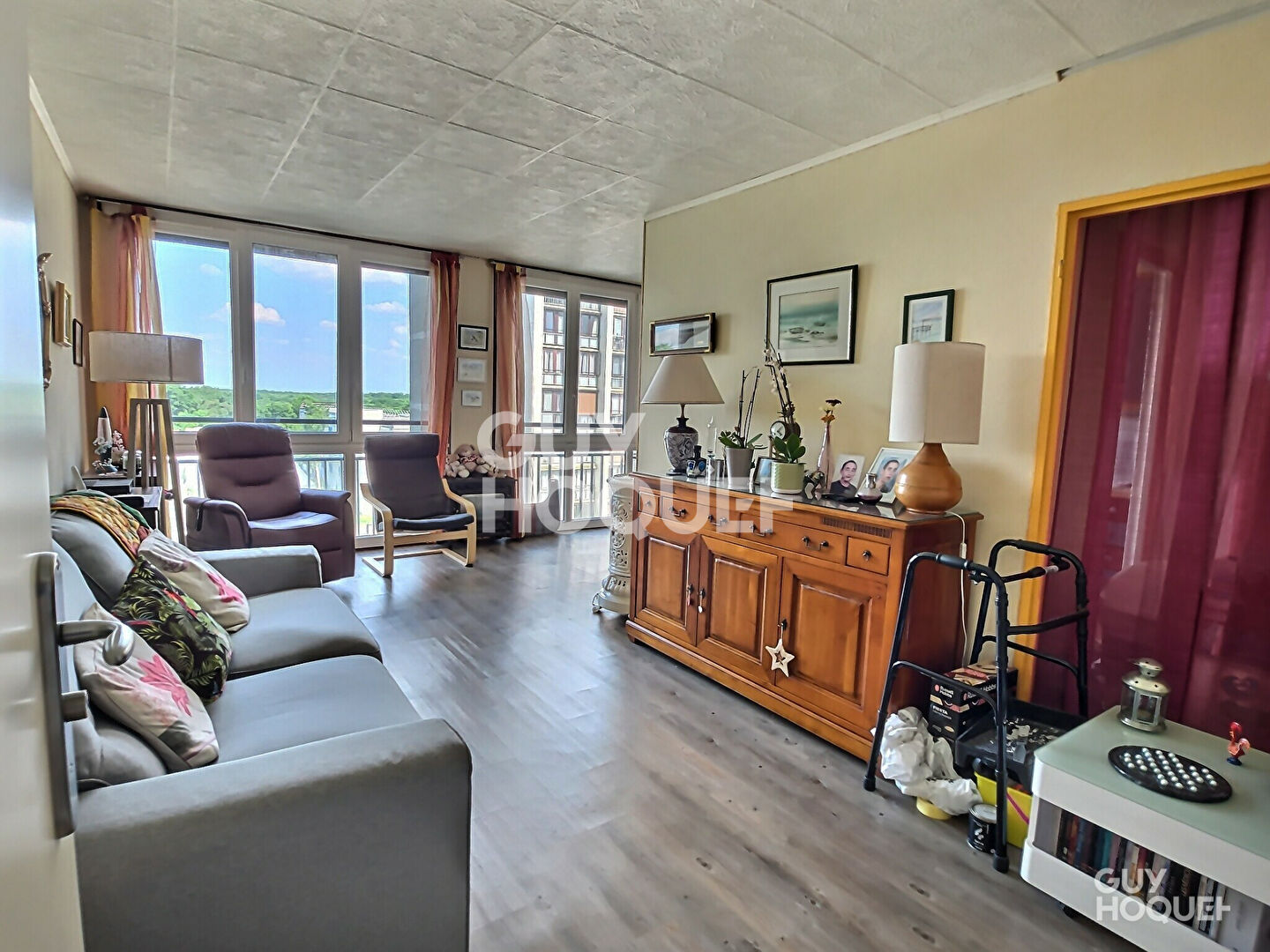 À VENDRE 4 PIÈCES 3 CHAMBRES de 69m²  - VUE DÉGAGÉE SUR FORET-