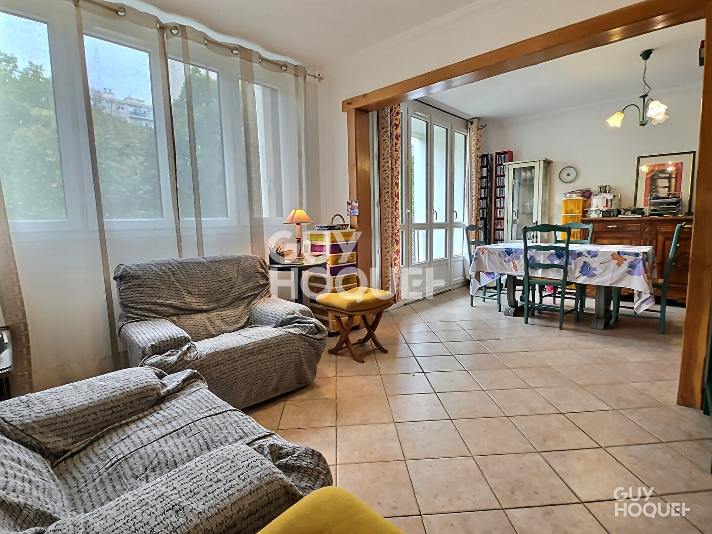 Appartement 3 pièces DOUBLE SÉJOUR avec BALCON + PARKING