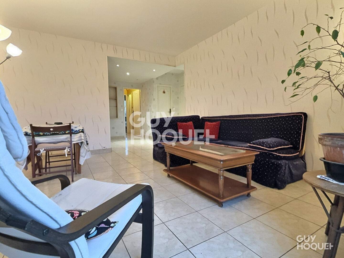 Grand 3 pièces de 68 m² avec 4 balcons !