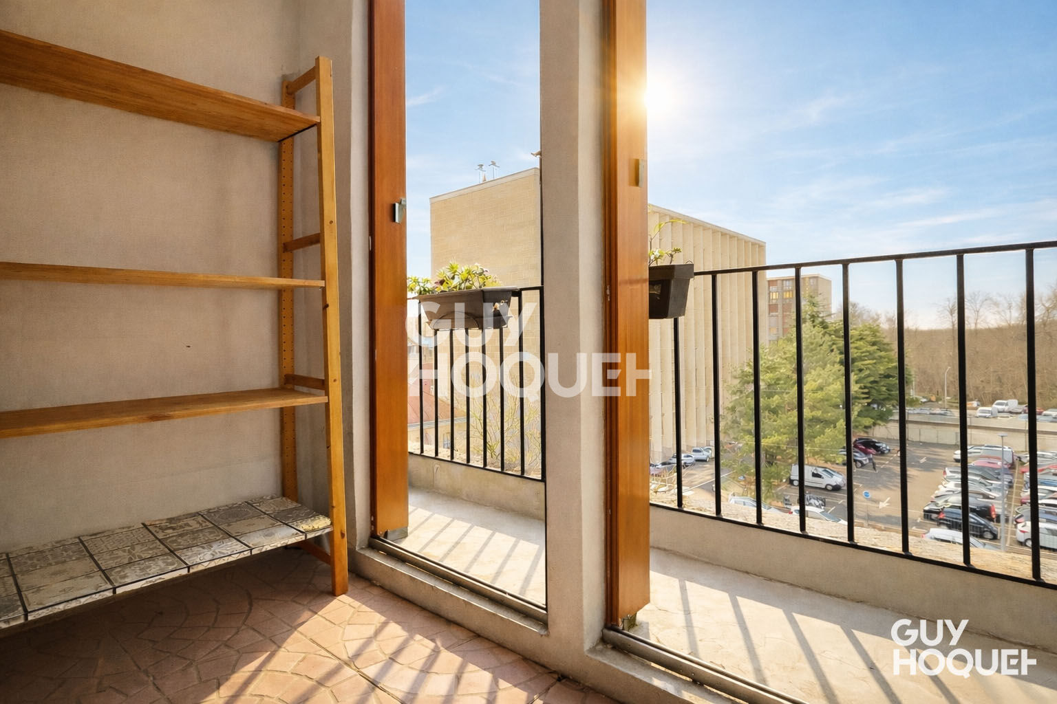 2 PIÈCES EN DERNIER ÉTAGE + BALCONS