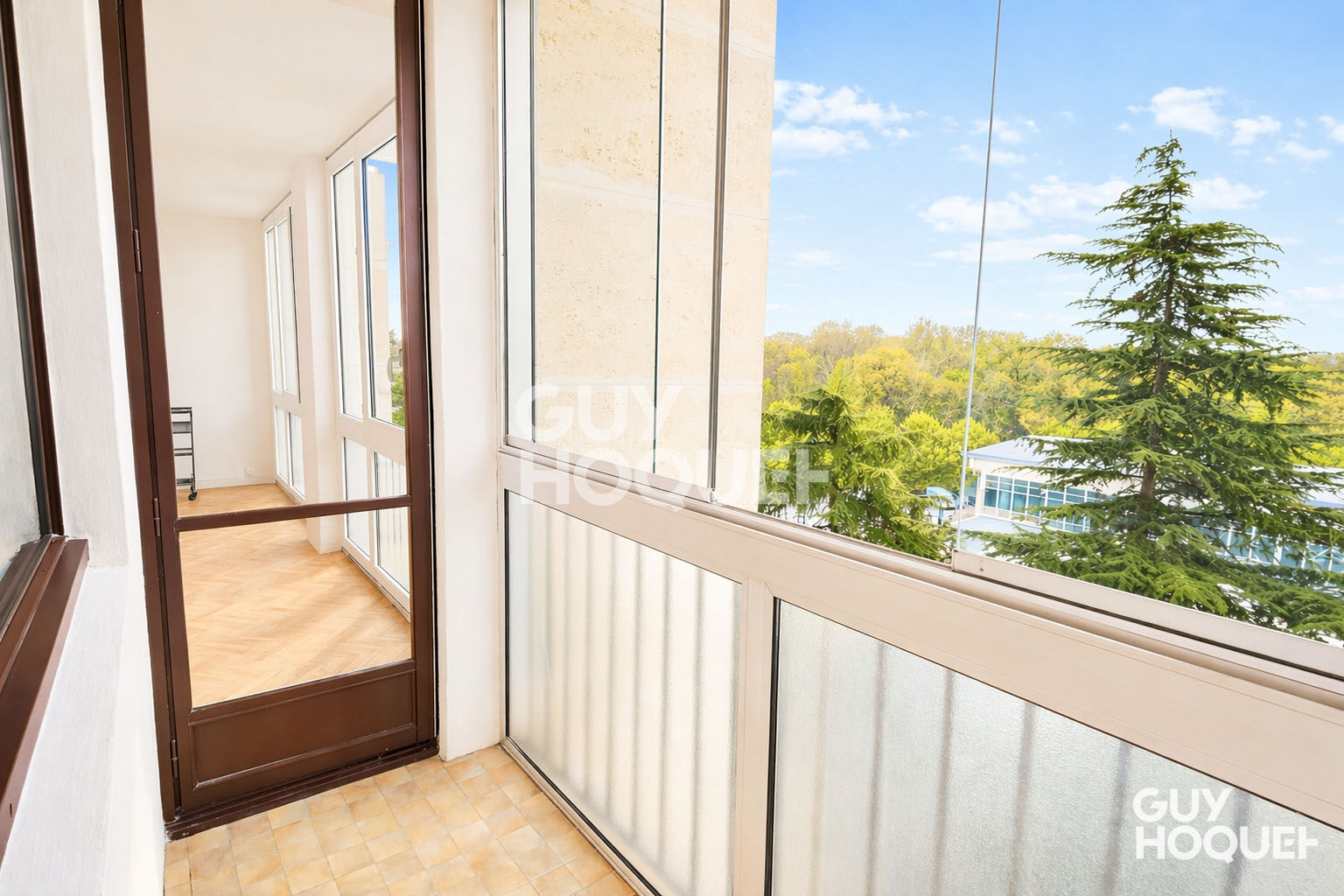 4 PIÈCES de 65m² - VUE DÉGAGÉE SUR FORÊT - LOGGIA -