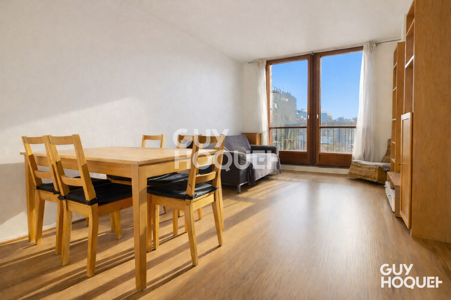 2 PIÈCES EN DERNIER ÉTAGE + BALCONS