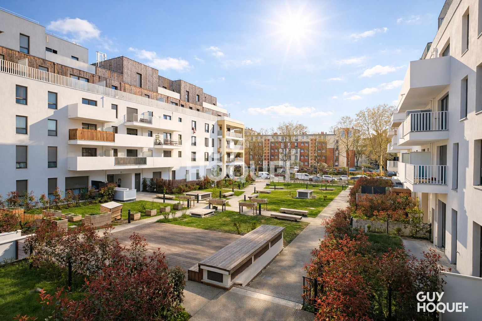 2 PIÈCES PLEIN SUD - TERRASSE ET PARKING