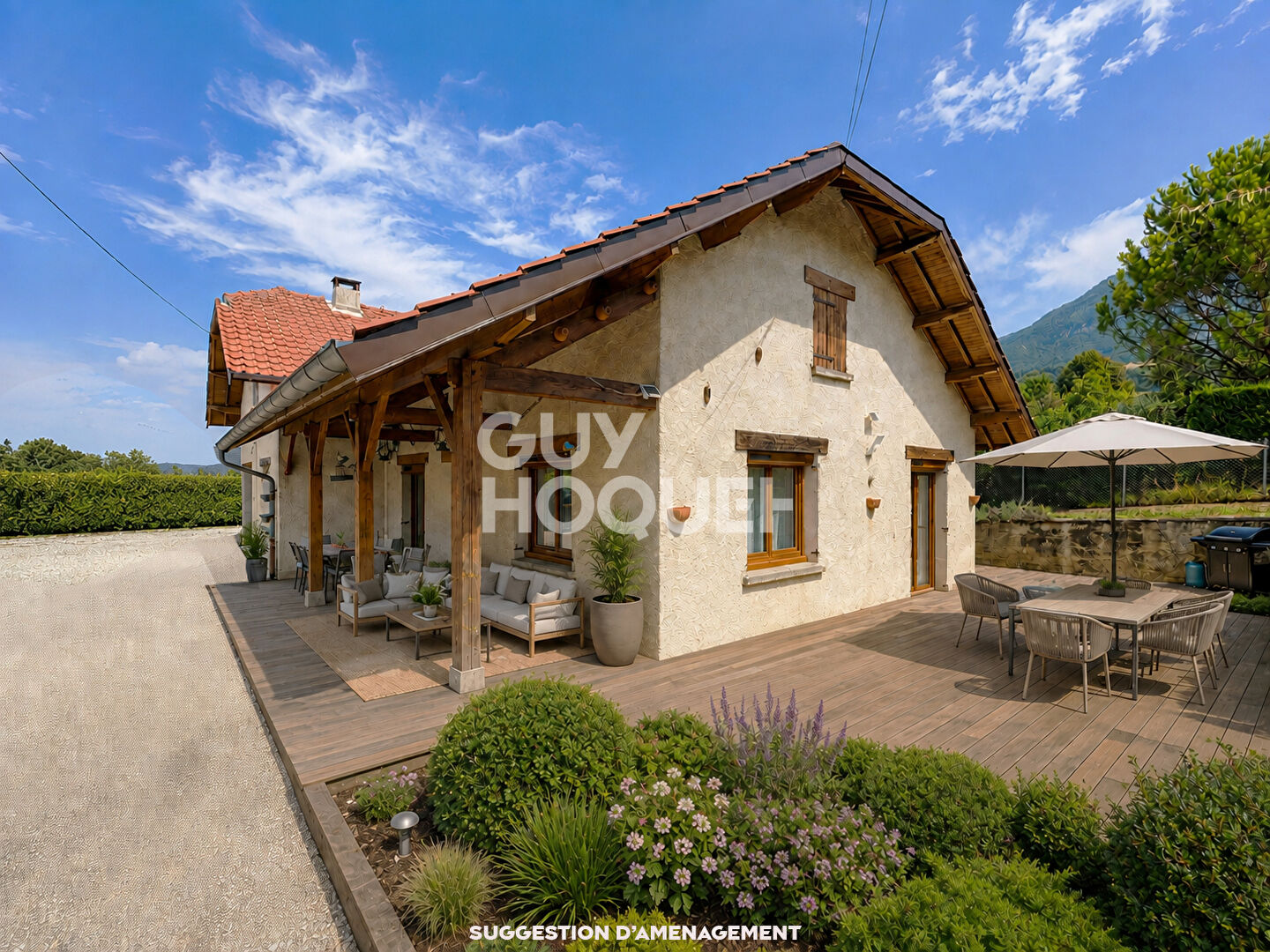 Maison familiale de  7 pièces et 154 m² - Aix-les-Bains - Terrain de 1 689 m²