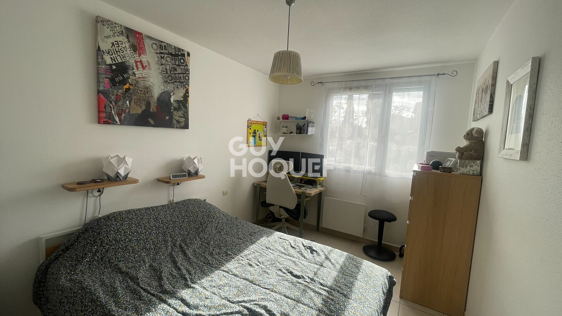 Appartement Poussan 2 pièce(s) 45 m2 avec parking privatif et piscine