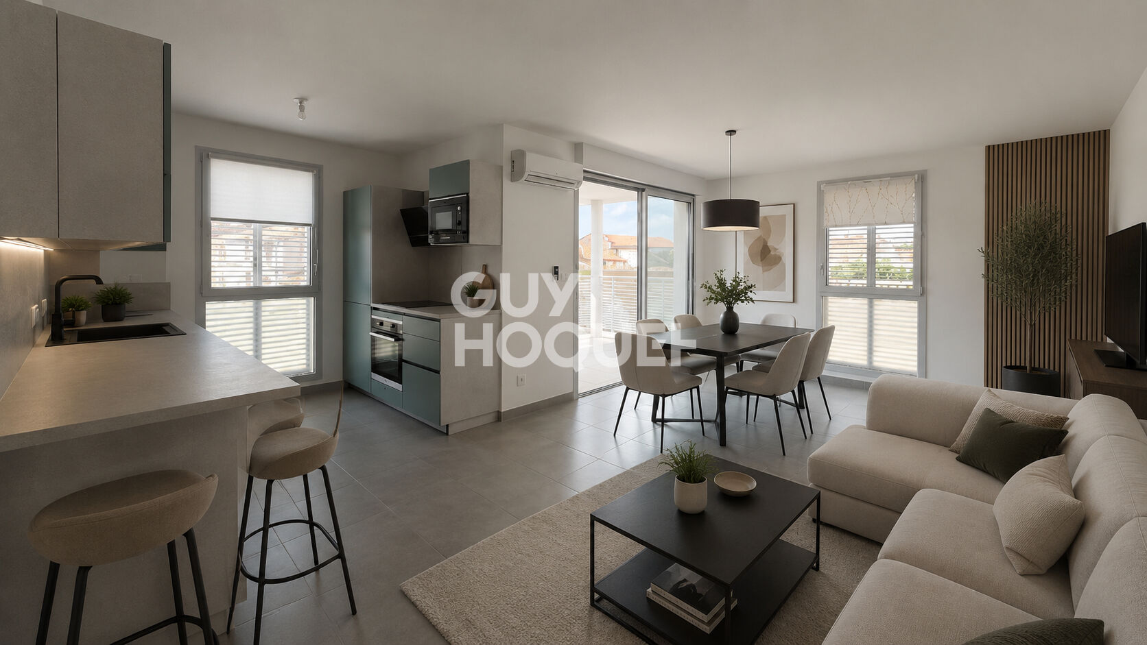 Appartement Mèze 3 pièce(s) 65.80 m2