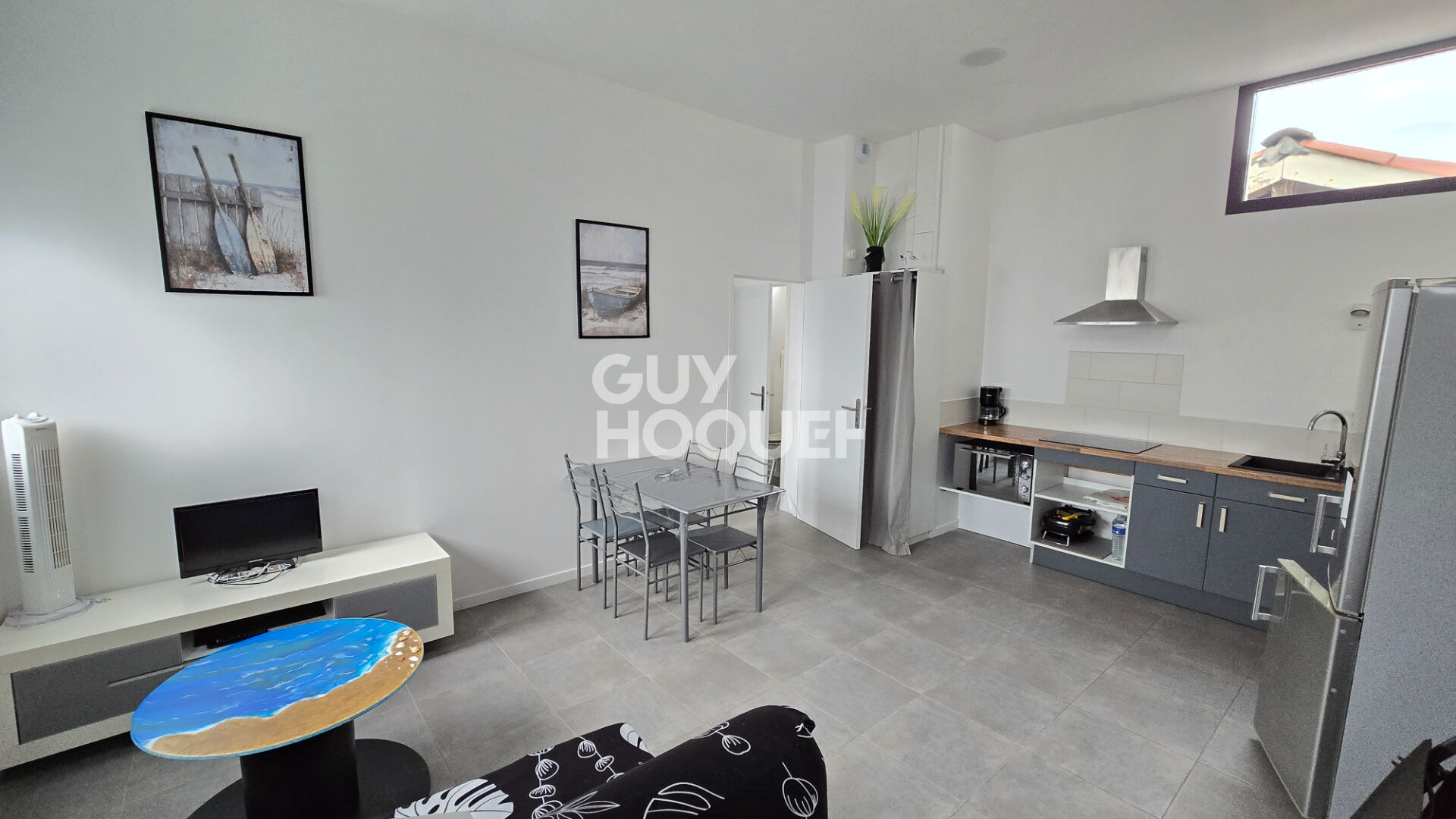 Appartement 2 pièces les pieds dans le sable