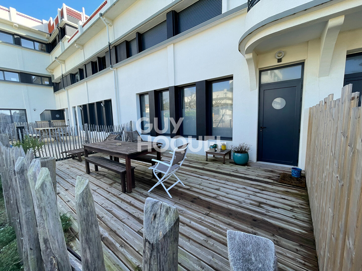 Appartement 2 pièces les pieds dans le sable