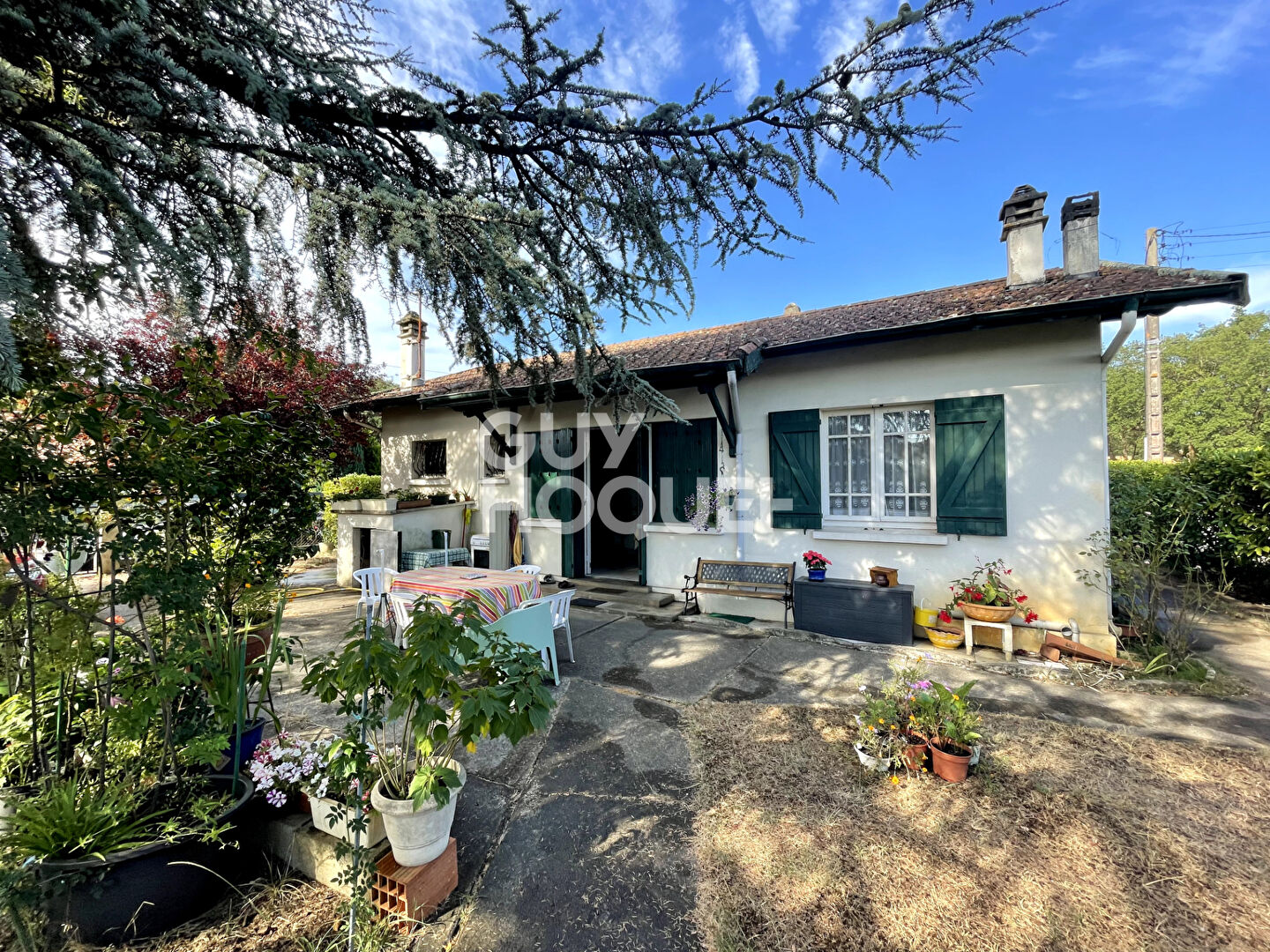 Petite maison 2 chambres dans le bourg de Mimizan