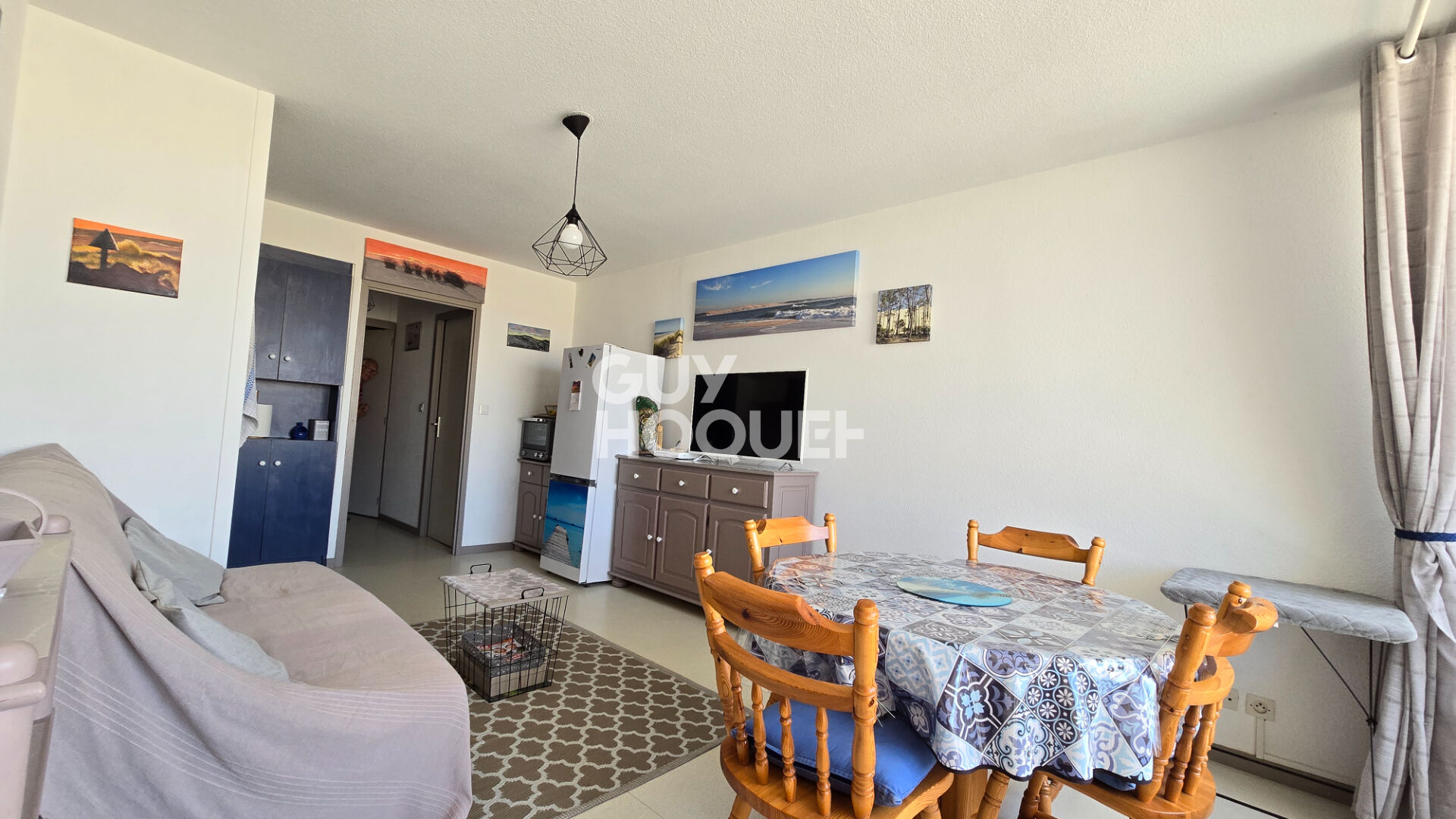 Studio les pieds dans le sable