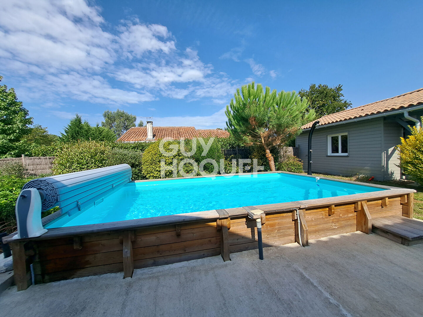 UN COIN DE PARADIS - Maison 4 pièces  avec piscine à Lit et Mixe