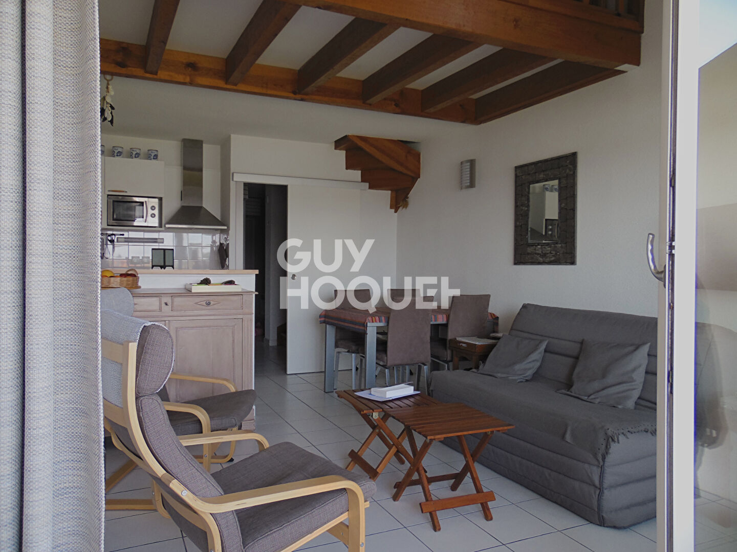 Les Huniers - Bel appartement classé 3* pour 4 à 5 personnes à 500m de la plage de Mimizan