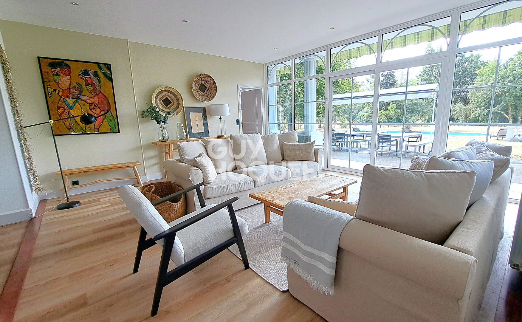 GRANDIFLORA- Maison bourgeoise avec piscine à quelques minutes de l'océan