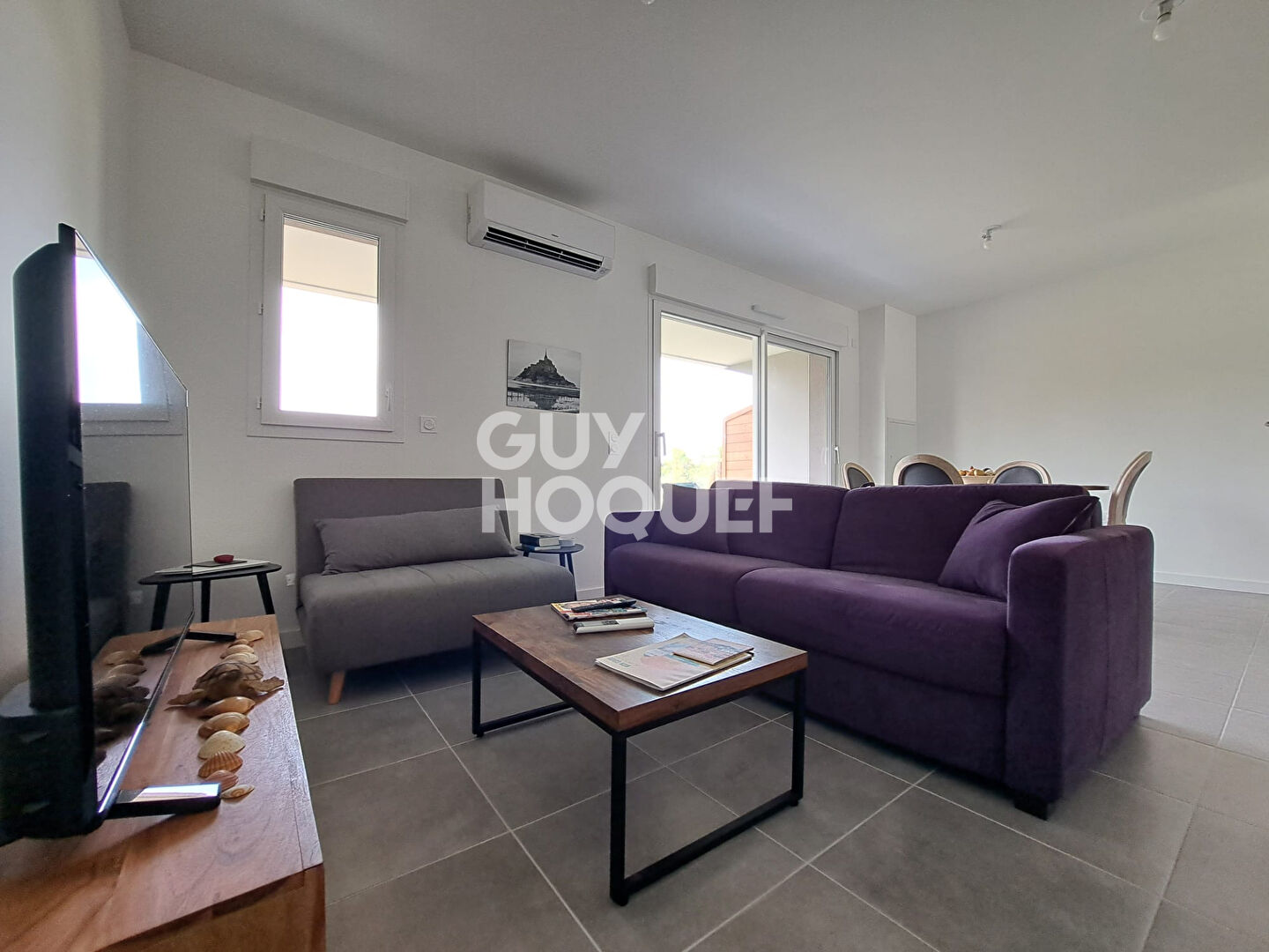 COSY - Appartement 4 couchages au centre de  Lit Et Mixe