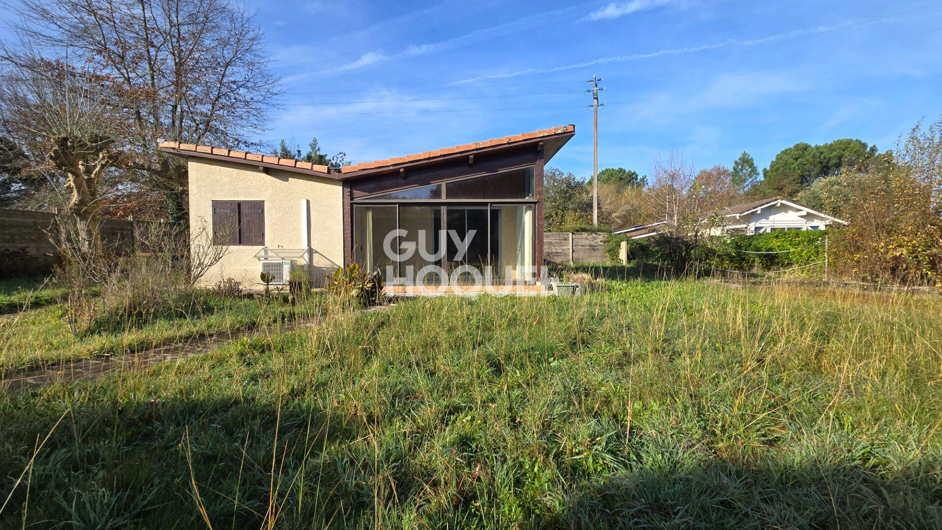 Maison 1 chambre sur une belle parcelle de 605 m² à Aureilhan