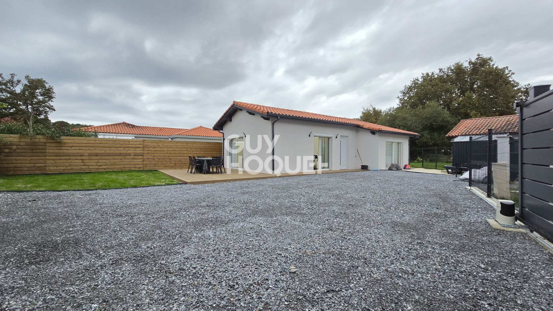 Maison contemporaine 2 chambres à Mimizan bourg.