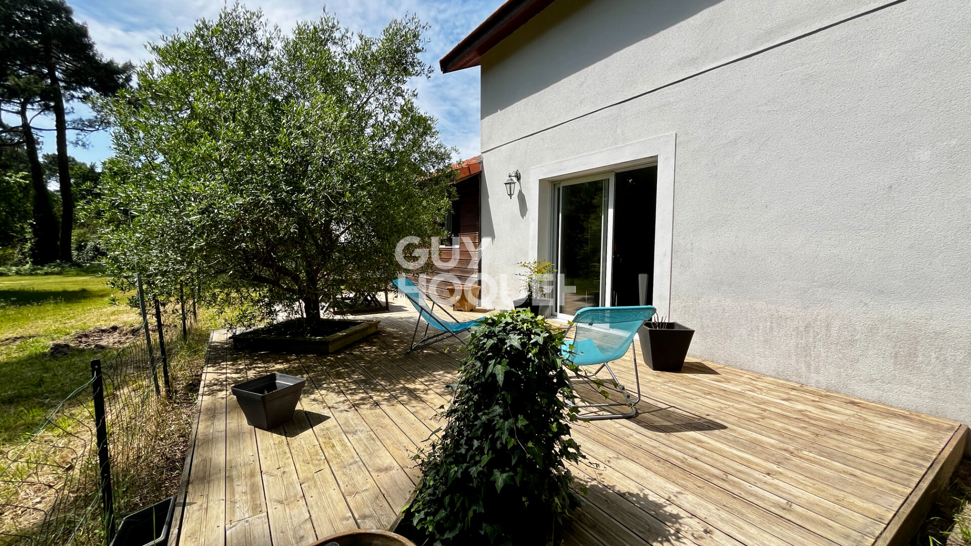 Maison 3 chambres proche océan en lisière de forêt