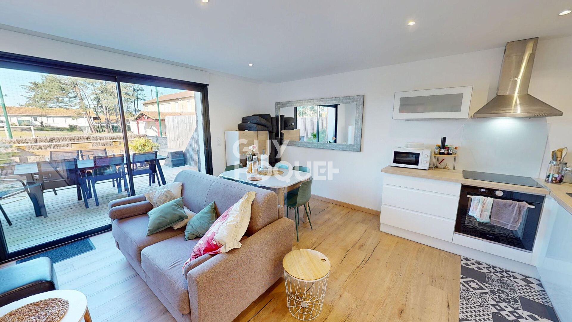 Appartement de 61 m2 et 2 chambres à Mimizan-plage