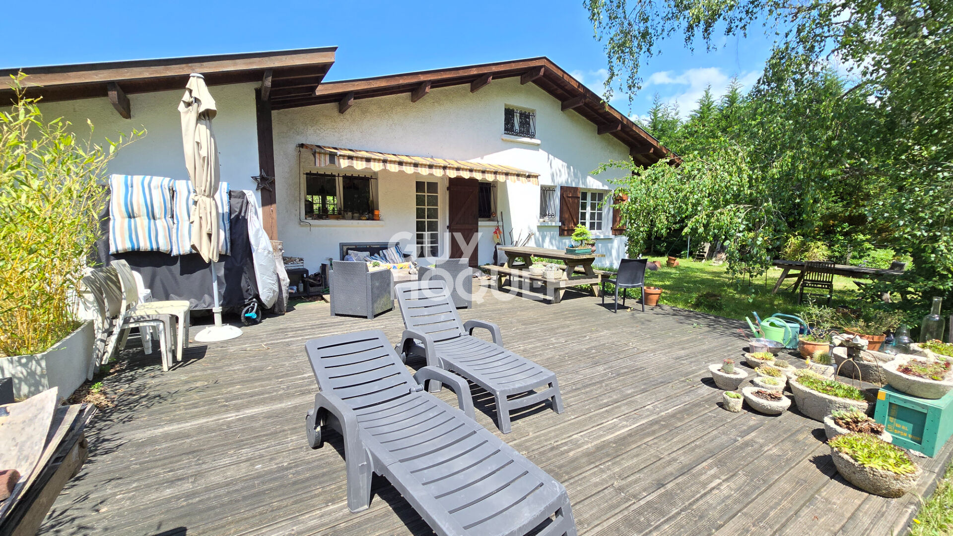 Maison Landaise en bordure de forêt