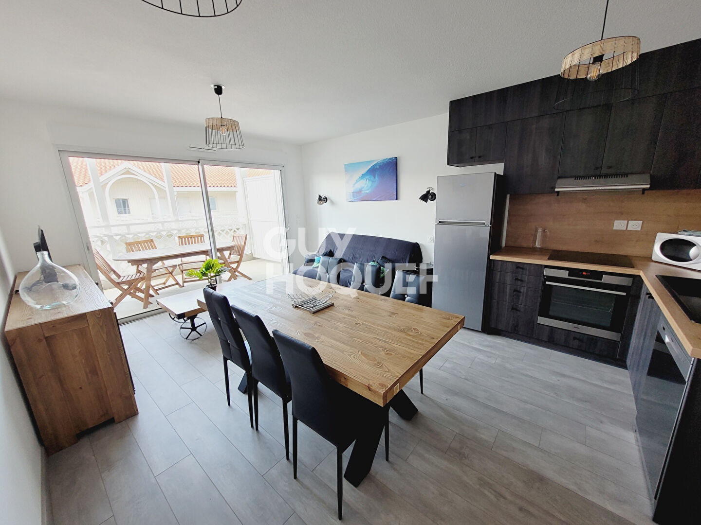 Escapade Ensoleillée - Duplex dans une résidence sécurisée avec piscine pour 8 à 10 personnes à Mimizan plage