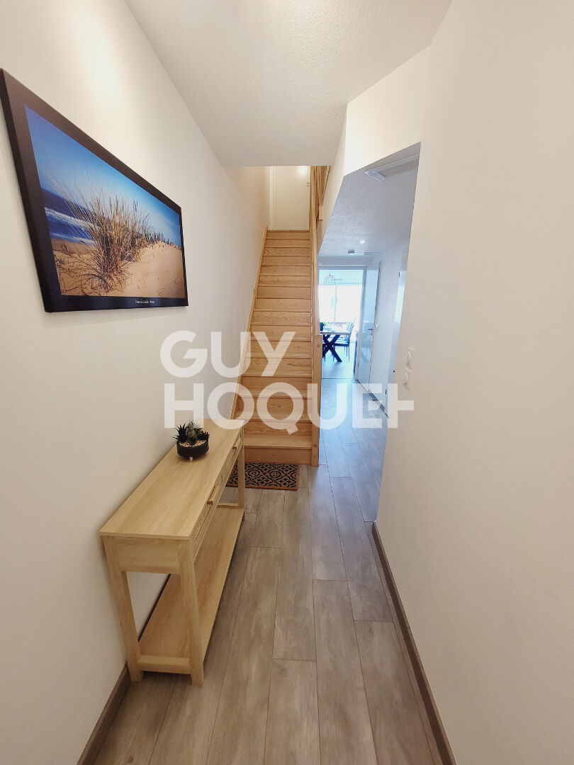 Escapade Ensoleillée - Duplex dans une résidence sécurisée avec piscine pour 8 à 10 personnes à Mimizan plage