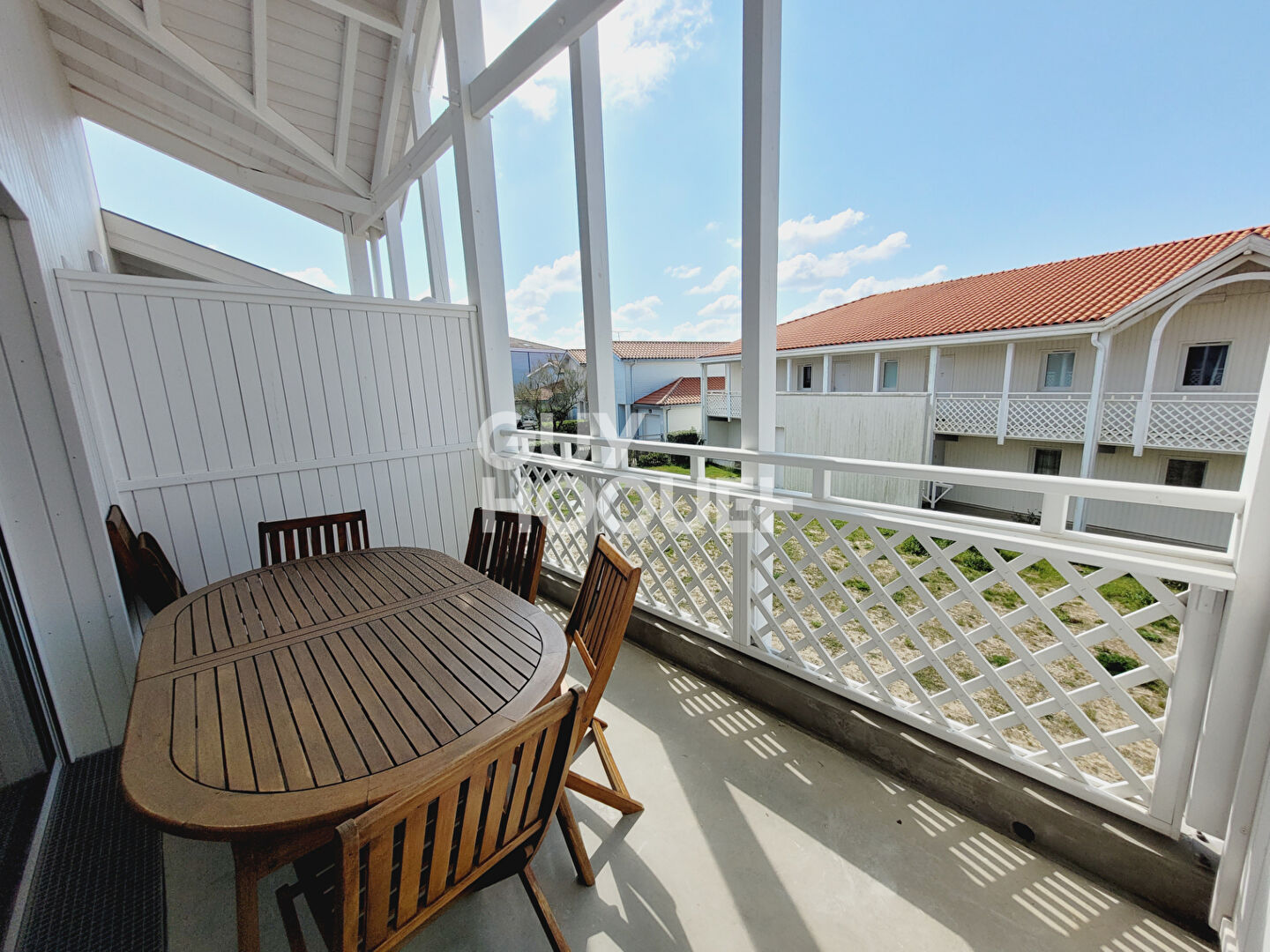 Escapade Ensoleillée - Duplex dans une résidence sécurisée avec piscine pour 8 à 10 personnes à Mimizan plage