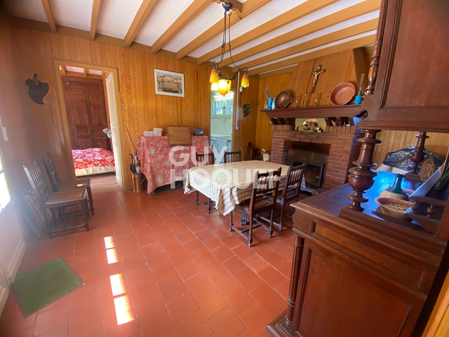 Maison de 72 m² sur un terrain arboré de 1200 m²