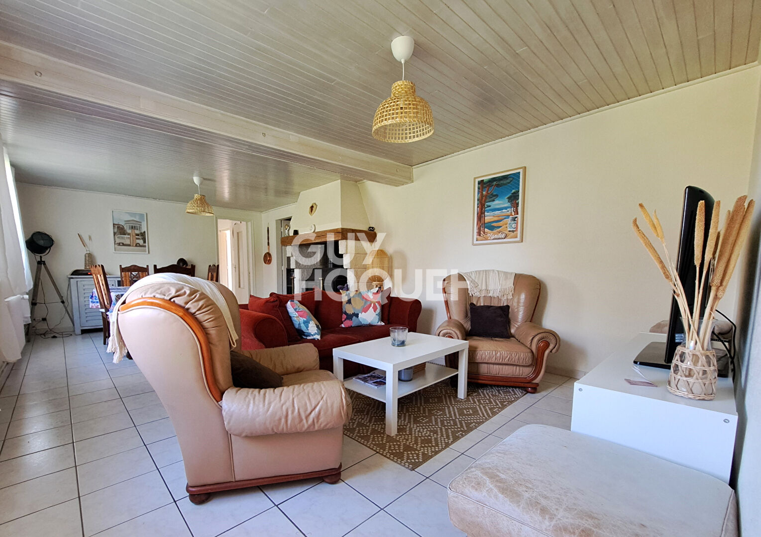 Maison individuelle avec jardin pour 4 adultes et 2 enfants à 18 minutes de Contis plage !