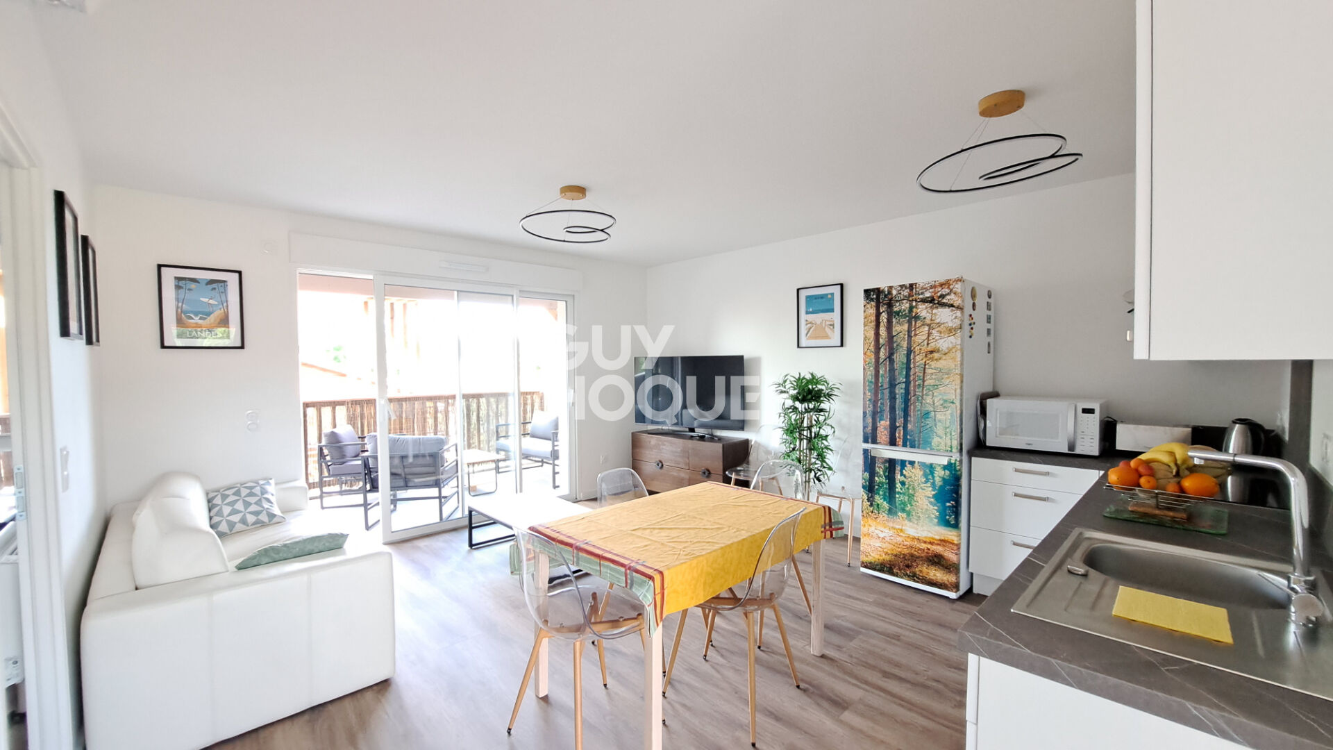 Appartement 3 pièces à 10 minutes des plages