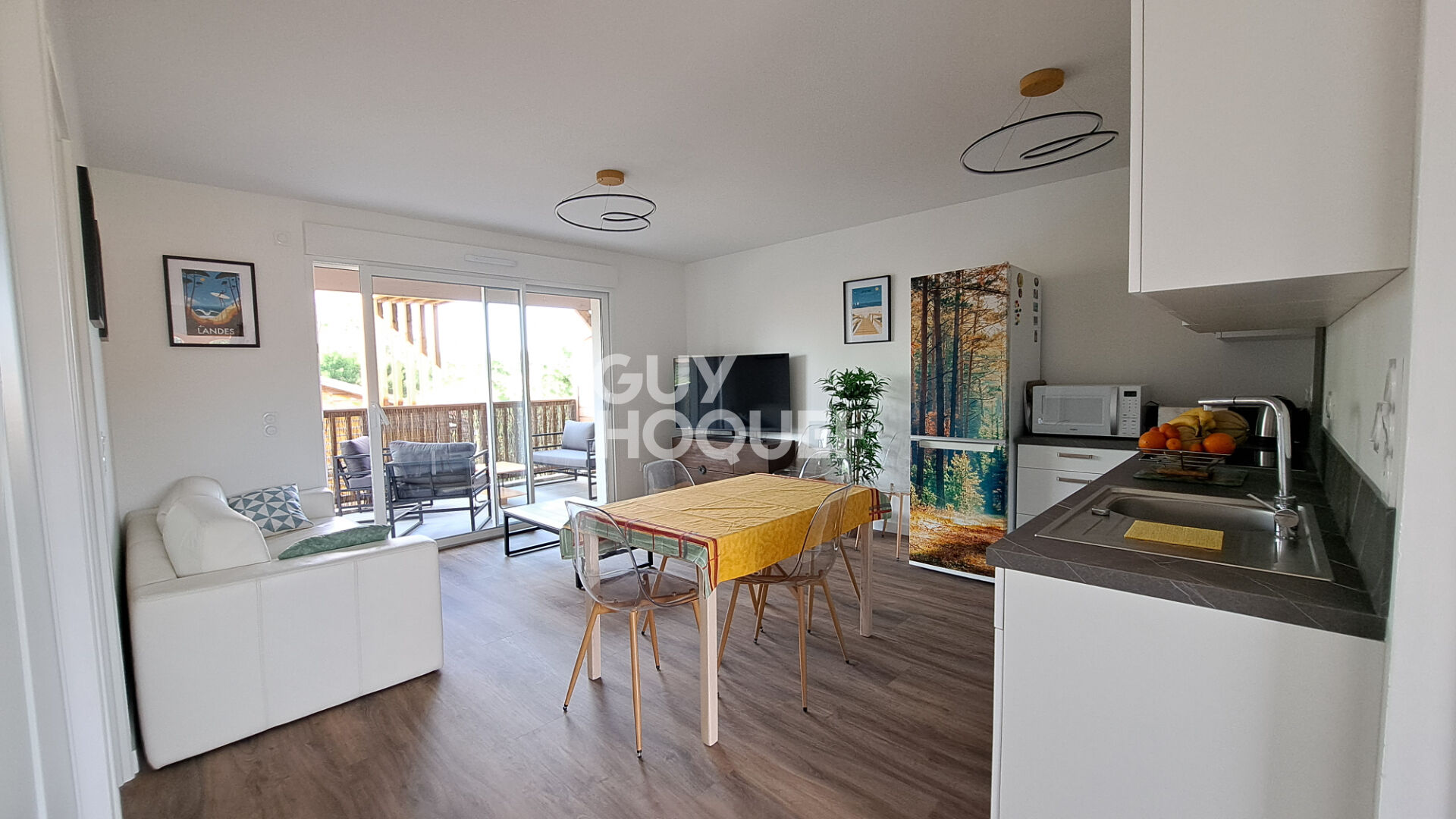 Appartement 3 pièces à 10 minutes des plages