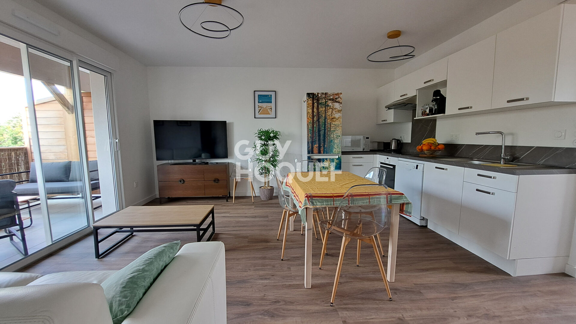 Appartement 3 pièces à 10 minutes des plages