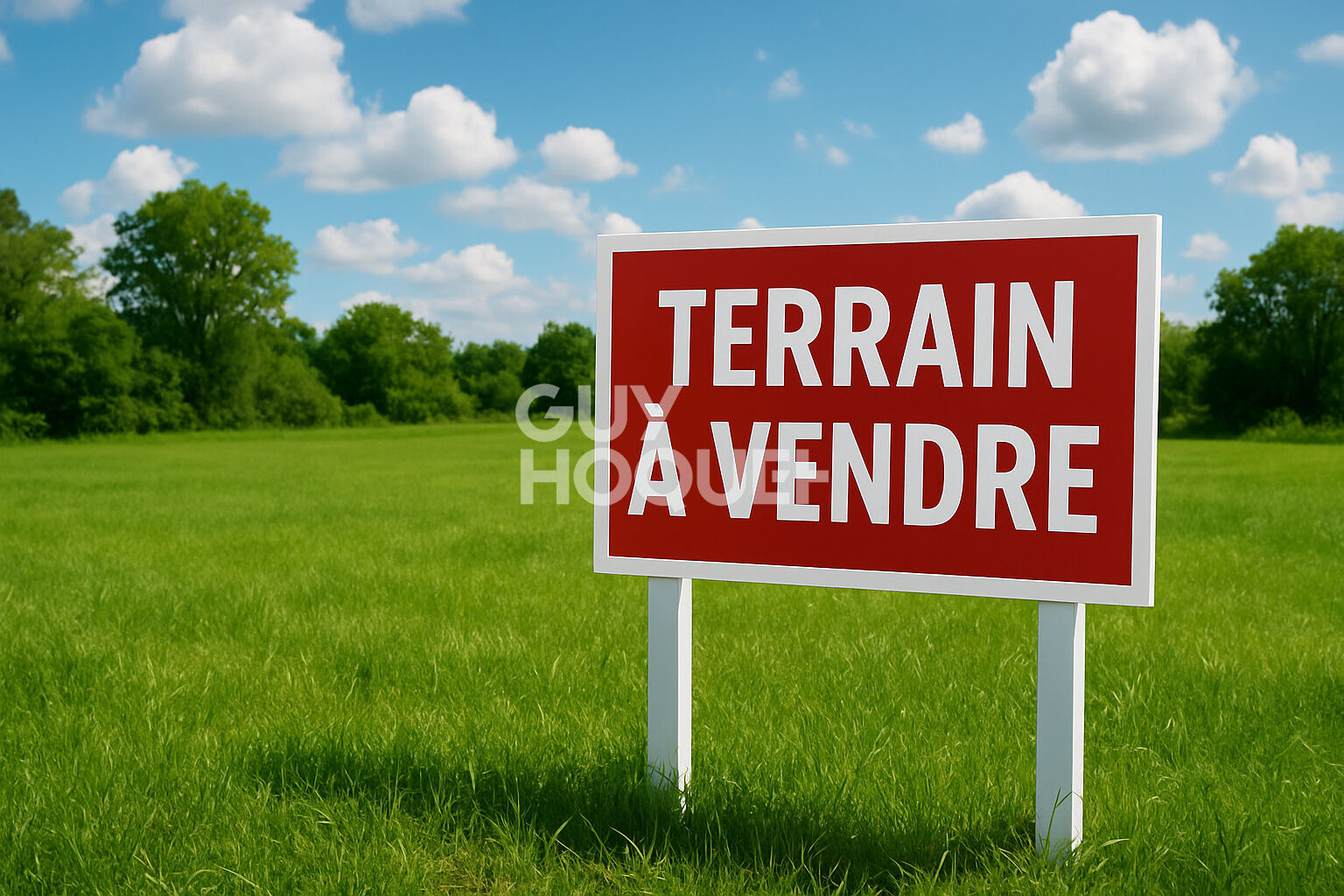 Beau terrain constructible de 511 m2 à Aureilhan