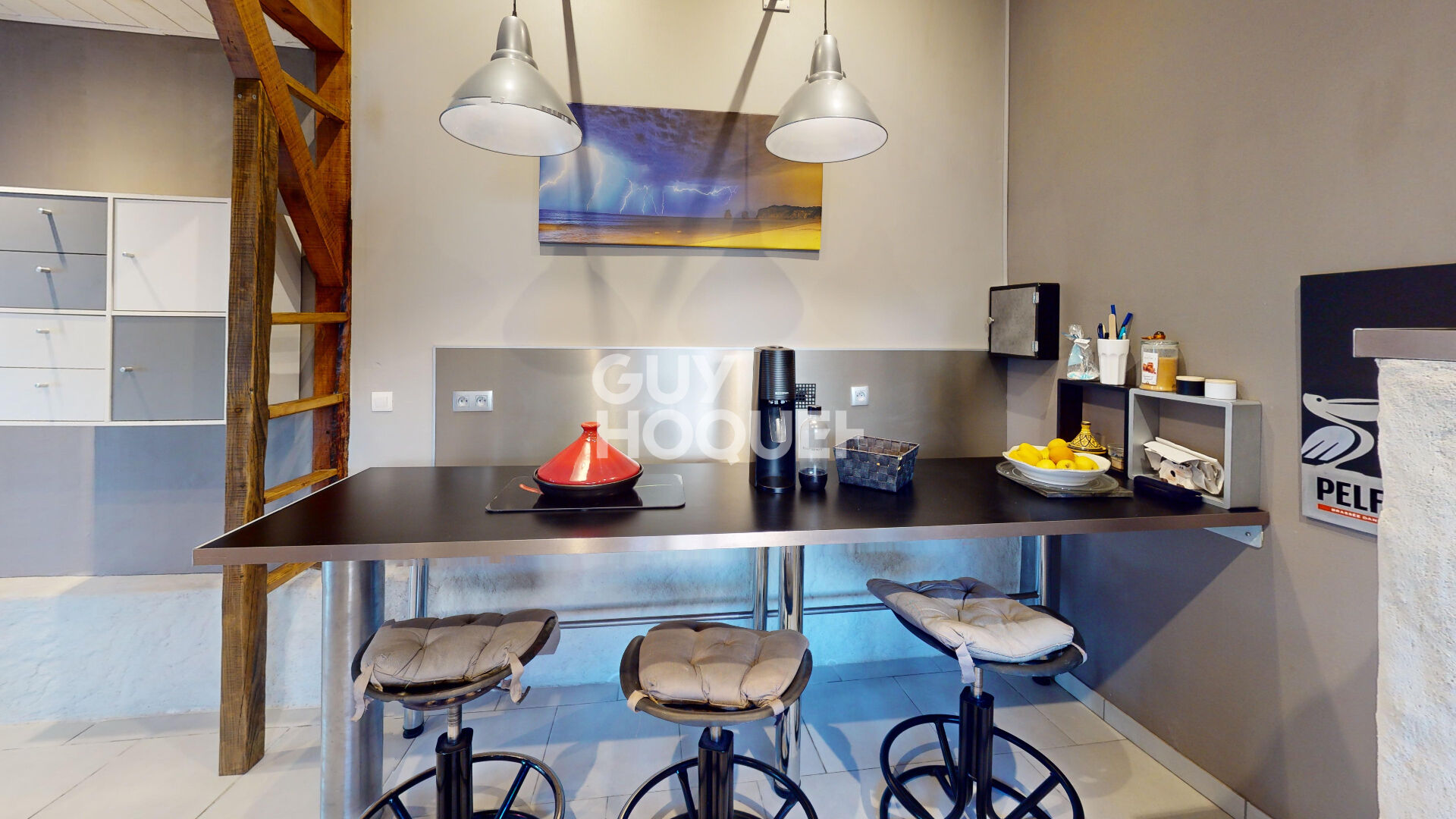 Maison traditionnelle de 95m2 à Mezos sur un terrain de 727 m2