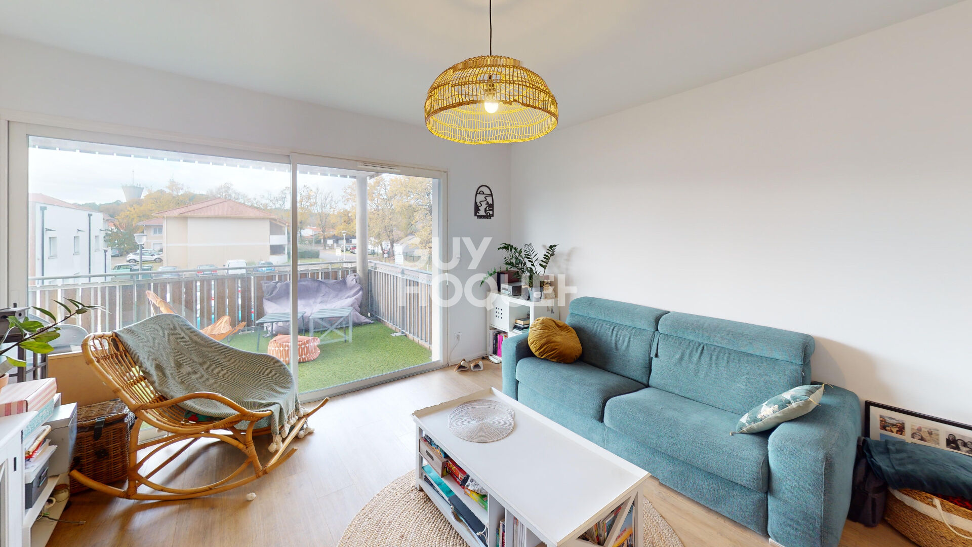 Bel appartement récent de type T2 de 45,18 m2 à Mimizan-bourg