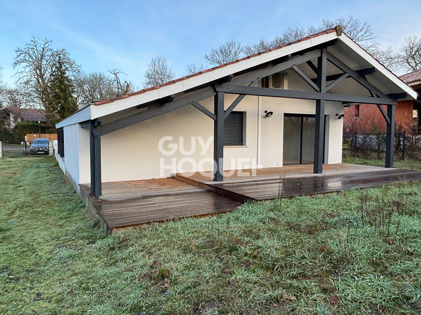 Maison neuve trois chambres Onesse-Laharie.