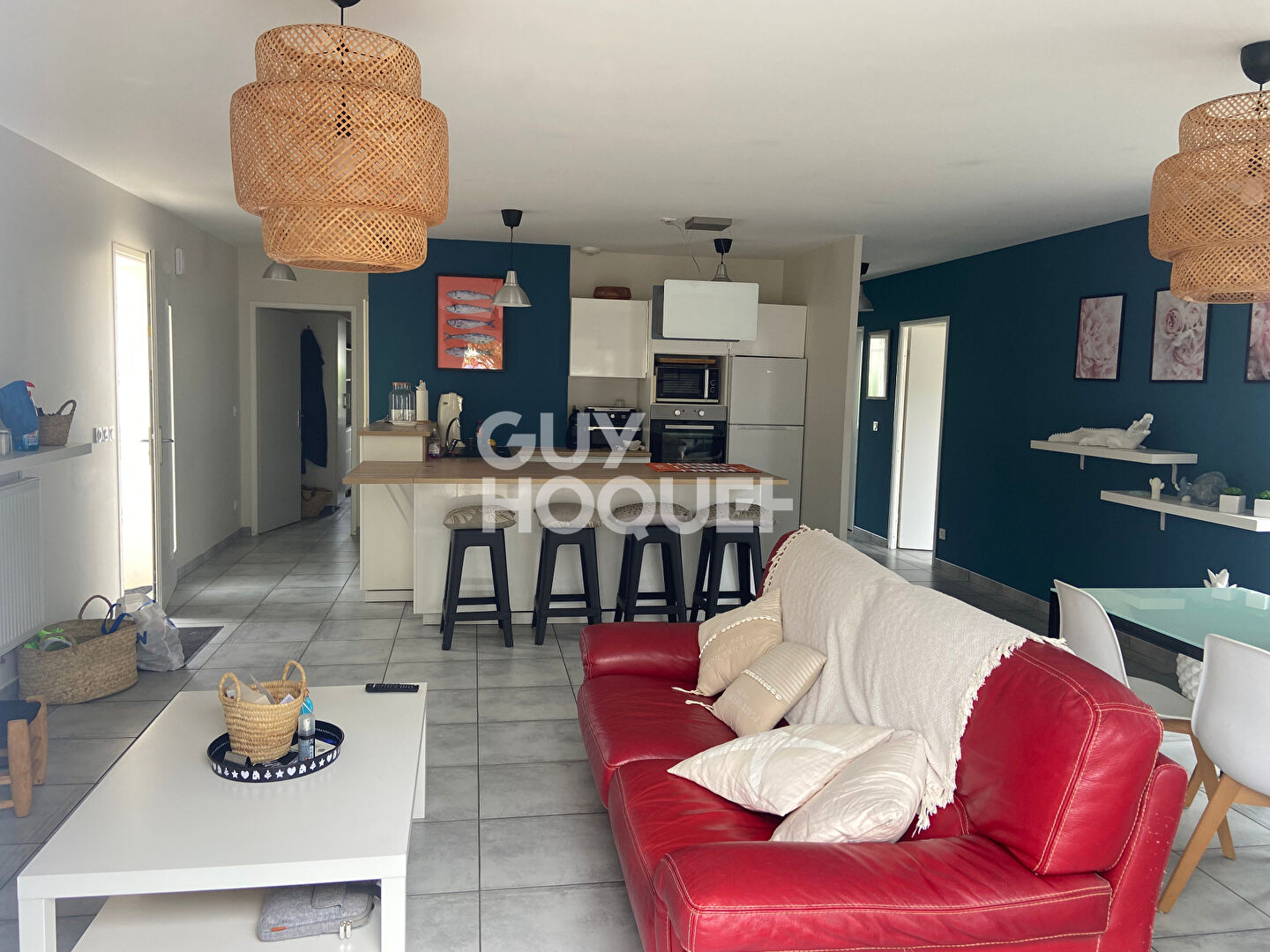 Maison récente 3 chambres à 800 m des plages